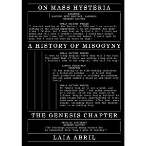 LAIA ABRIL: ON MASS HYSTERIA