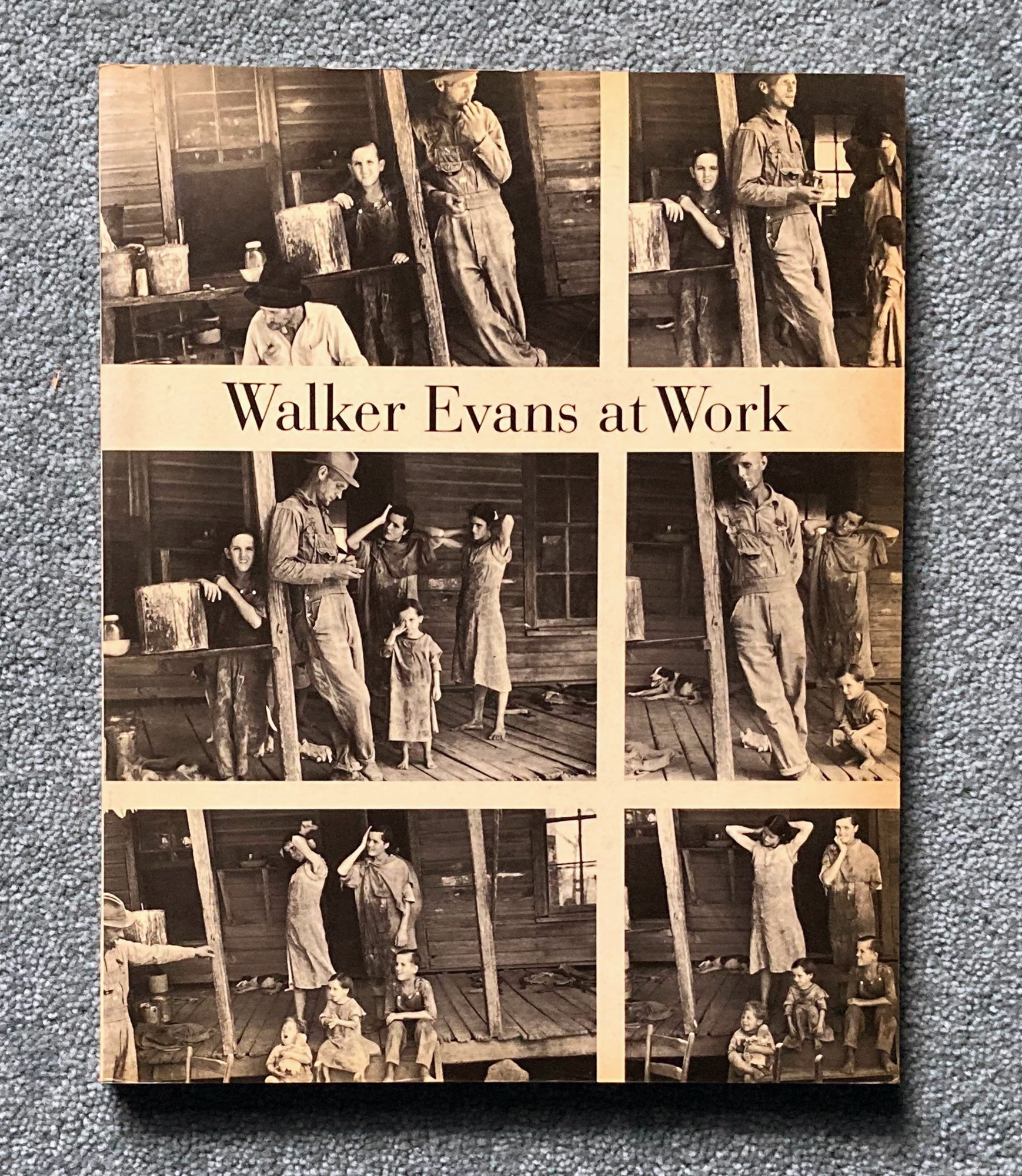 WALKER EVANS: Walker Evans at Work